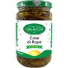 Valle del Crati ECCELLENZE GASTRONOMICHE Valle del Crati Cime di Rape | Antipasto Cime di Rapa in Olio di Oliva con Spezie | Condimento per Antipasti, Pasta, Carne e Contorni | Vasetto 280 grammi
