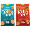 Generico BuonFood | Biscotti 4 confezioni da 200gr assortiti | Cuori Nocciole e Gocce di Cacao + Tondi Mandorle e Cocco