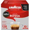 Lavazza A Modo Mio Qualità Rossa, 128 Capsule Caffè, per un Espresso con Note di Cioccolato e Frutta Secca, Arabica e Robusta, Intensità 10/13, Tostatura Media, 8 Confezioni da 16 Capsule