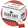 CLICK CAFE' Confezione da 100 Cialde in carta filtro ESE - Miscela Intenso