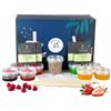 Boba Bar Pink Paradise - Kit tè con bolle di frutta | 4 gusti di tè alla frutta | 4 - Popping Boba e guarnizioni di gelatina | Vegano e senza glutine (per 4 persone) | Boba Bar London.