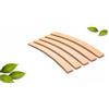 BDW Flex - 5/10 listelli in legno di faggio per materassi, doghe in legno di faggio 53 mm x 8 mm, lunghezze: 695/795/895 mm (5, 795 mm)