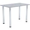 AKKE Tavolo da Pranzo Cucina Gambe Cromate