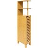 5 five simply smart 5five - mobiletto da bagno in bambù sicela 120x19cm