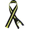 e5 Super larga, chiusura lampo jumbo da 14 mm, per grandi borse ecc. Neon divisibile 50 70 90 110 130 150 200 cm (90)