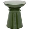 ATMOSPHERA CREATEUR D'INTERIEUR Atmosphera - Tavolino ausiliario Jaya Totem Metallo Verde D38 cm
