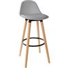 ATMOSPHERA CREATEUR D'INTERIEUR Atmosphera - Sgabello da bar Maxon, colore: Grigio