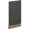 Vicco Pannello frontale della lavastoviglie Fame-Line, Verde-oro rustico, 45 cm senza piano di lavoro, per la combinazione con altri moduli della serie Fame-Line