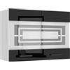 B BELINI GROUP Belini pensile cucina SGW 80 cm, con 2 ante, nero lucido