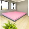 Comfy Line Topper MEMORY ORTOPEDICO ALTO 6 cm | TOPPER MEMORY e RIGIDO singolo 100X190 Cm | Topper senza tessuto di rivestimento CAPOVOLGIBILE- MOD. LONDON H6
