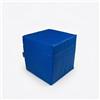 Jeflex - Cubi blu 40x40x40 cm in ecopelle di alta qualità - Made in Germany / cubo fitness con cubo in schiuma per comfort e stabilità / cuscino da ginnastica