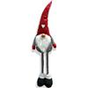 Home Tresor - Gnomo Natalizio Gigante con Gambe Allungabili da 60 a 90 cm. | Grande Gnomo Natale Alto, Gambe Telescopiche, Estensibili, Regolabili