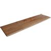 MODULARREDO | MERCURIO Mensola da Muro, Mensola Legno, Scaffali Legno, Mensola da Parete, 96x24x2.4 cm, Noce - Made in Italy