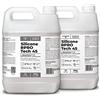 Reschimica Gomma siliconica Traslucida 1:1, R PRO Tech 45, Facile da Usare e Atossica, Molto Resistente agli Strappi,Silicone per stampi per Il Fai da Te con Alte proprietà meccaniche (10 kg)