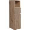 Vicco mobiletto bagno Takumi, Artigiano, 30 x 112.6 cm con cassetto e anta, per la conservazione e l'organizzazione degli accessori da bagno