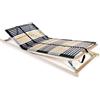 vidaXL Rete a Doghe 7 Zone senza Materasso con 42 Doghe 80x200 cm