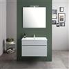 Kiamami Valentina - Mobile Bagno Sospeso Con Cassetto 80Cm Grigio Moon | Silvia