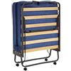 S.I.S.A. di G.&G. srl SISA Brandina Pieghevole Lux Automatica con Materasso Singolo e Rete Letto Singola 200x80 cm