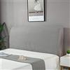 uyeoco Fodera per Testiera per Letto Copri Copertura Testata Letto Matrimoniale/Singolo 150/160/180/200 CM Premium Imbottita Elastica Copritestata Letto Velluto Protezione Anti-collisione Cuscino