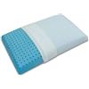 Baldiflex Emporio, Cuscino in Memory Foam Modello Saponetta Premium Fresh, Guanciale Memory con Fori di Traspirazione, Contro Dolore Collo e cervicale, Ortopedico, rinfrescante