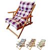 PALUPLUS Poltrona Reclinabile Harmony, Misura 69x92x98 cm, Schienale Regolabile in 3 Posizioni, Struttura e Braccioli in Legno di Abete, Sedia per casa, Portata 100Kg -030C (Bordeaux Scozzese)