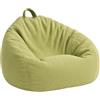 MARTHOME Pouf A Sacco Per Adulti & Bambini CLASSIC Sako - Pouf Da Interno Con Imbottitura In Perle EPS, Rivestimento Interno & Maniglia, Rivestimento Lavabile L 100/80 Verde Lime B02