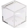 Zelda Bomboniere Scatola Quadrata Plexiglass 10x10x10 Cm Trasparente Bomboniere Portaconfetti