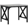 vidaXL Supporto Stampante Grigio Sonoma 40x30x31 cm Legno Multistrato