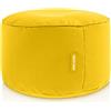Green Bean© Sgabello a Sacco 25x45cm con Imbottitura in Perle EPS Pouf Cuscino Poggiapiedi per Poltrona a Sacco Cuscino per Pavimento Bambini e Adulti Solleva Le Gambe siediti Giallo
