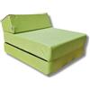 Natalia Spzoo Materasso futon pieghevole lunghezza 160 cm in diversi colori (Vert)