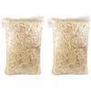 SHOBI Trucioli Legno per Cesti 1 kg, Paglia per Confezioni Natalizie e Confezioni Imballaggio (5 kg)