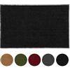 Carpido Zerbino in cocco antiscivolo - 90 x 150 cm nero - Fibra naturale sostenibile per esterni coperti - 100% cocco - Tappetino per ingresso