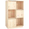vidaXL Credenza 74x35x117 cm in Legno Massello di Pino