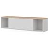 Vicco Mensola Betti, Bianco/Sonoma, 120 x 30 cm