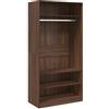 vidaXL Armadio Rovere Marrone 100x50x200 cm in Legno Multistrato