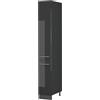 Vicco Mobiletto base per cucina Fame-Line, Antracite lucido, 30 cm, per la combinazione con altri moduli della serie Fame-Line