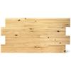 Raw Wood - Testiera letto King Size in legno massello 180x80 cm Stile Nordico Fatto a mano in Spagna - Higashi Oak