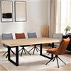 WEBER INDUSTRIES Tavolo da pranzo Tivoli 200 x 90 cm - 10 persone/arredamento rovere sbiancato