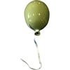 generico Palloncini in Ceramica da Parete e Appendere, 16 cm (Verde)