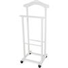 Arredamenti Italia - 102 ATRI -Indossatore - Indossatore da camera Bianco in faggio - 46 x 37 x 105 cm
