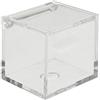 Generico 25X Scatola plexiglass portaconfetti 5x5x5 cm BOMBONIERA