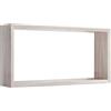 MODULARREDO | ARTU Mensola da Muro, Pensile Bagno, Mensola da Parete, Scaffale da Parete, 70x35 p15.5 cm, Rovere Sagerau, Kit Tasselli Incluso - Made in Italy