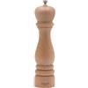 Bisetti Macina Pepe Modello Roma, Legno, Beige, 6.5 x 6.5 x 25 cm