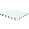 WEMYUFURN 2 ripiani in vetro trasparente, 40 x 30 cm, libreria, da parete, per soggiorno, camera da letto e ufficio