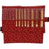 Seeknit KA58920-02 - Set di ferri circolari per lavorare a maglia, in bambù, rosso, medio/grandi