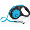 Flexi guinzaglio Neon M fettuccia 5m blu
