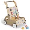 MS BabyWorld - Montessori MONTI - Primi Passi in Legno per Bambini | Carrello Primi Passi con Giochi e Attività | Per Imparare a Camminare | Da +12 Mesi