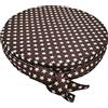 Chickwin Cuscino Rialzo Sedia per Bambini, Chickwin Baby Toddler Cuscino Alzasedia Lavabile Smontabile Regolabile Portatile Booster Sedile (32x8cm,Marrone)