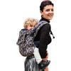 NEKO SWITCH Toddler - Marsupio Portabebè Regolabile Ergonomico Preschooler Zaino Porta Bimbo e Bebè (Kidonya Elegance)