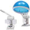 SOPERIT Dispositivo professionale per la cura dei capelli all'ozono 480 W per salone Vapore di ozono Ugello rotante a 360° multifunzione Face Detox Machine Steam Device 220 V